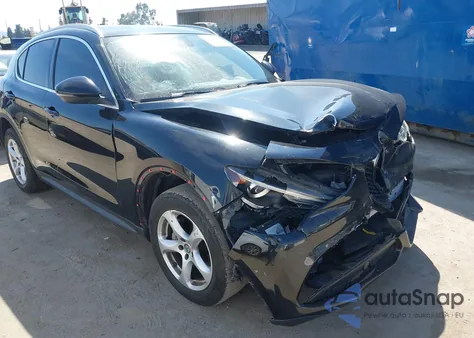 2019 Alfa Romeo Stelvio Rwd from USA, damaged, VIN ZASPAJAN1K7C70965